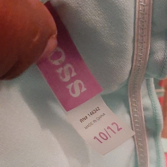 Girls VIGOSS 2 pc Ice Cream Party Halter Swimsuit. Size 10/12. - Picture 3 of 3